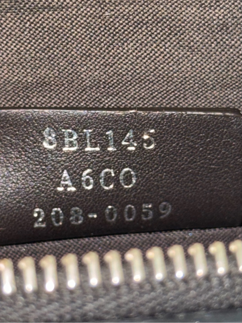Fendi Black Leather Crossbody with Brown FF Trim - Picture 10 of 15